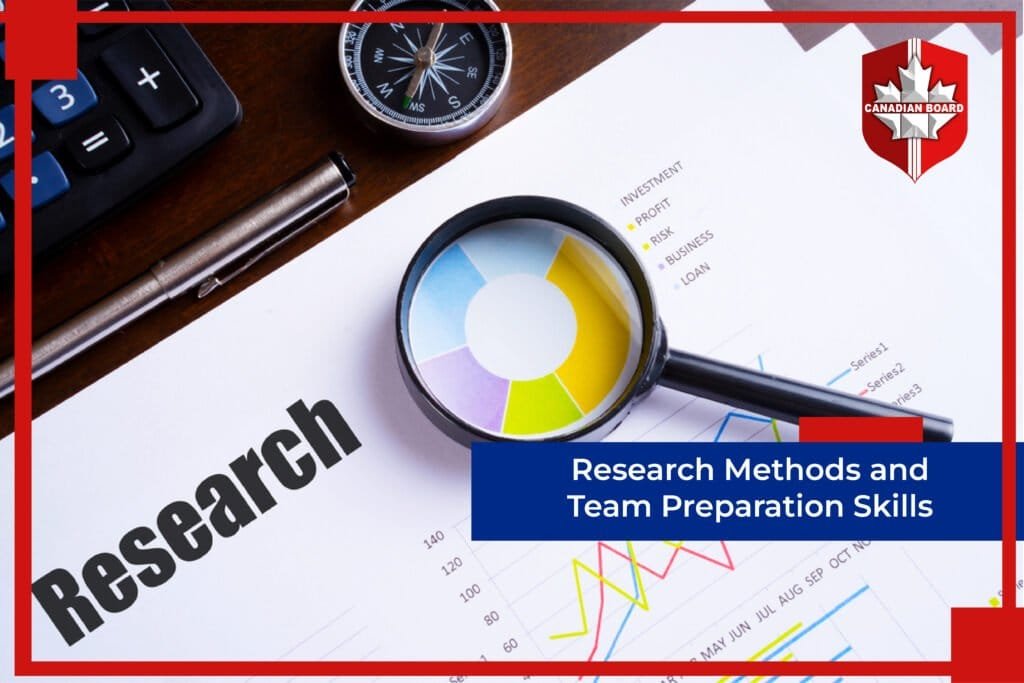 Research Methods and Team Preparation Skills